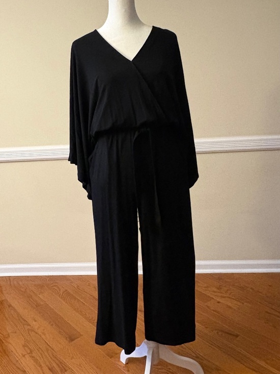 Garnet Hill Pants - Garnet Hill Kimono-Sleeve Knit Jumpsuit